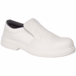 Mocassino di sicurezza S2. Suola PU F40 SRC antiscivolo e autopulente Eccellente slip-on scarpa ideale per le industrie medic ...