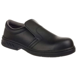 FW81BKR39 Mocassino di Sicurezza S2, Nero, 39 - Portwest