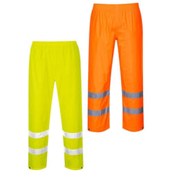 Pantaloni Anti Pioggia Ad Alta Visibilita Giallo xl