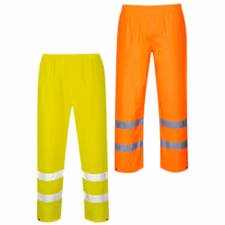 Pantaloni Alta Visibilita Impermeabili Come la nostra giacca, anche i pantaloni antipioggia sono leggeri ed estremamente prat ...