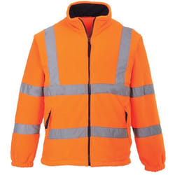 Pile Mesh Alta Visibilita' Con Fodera In Rete Arancione Arancio xl