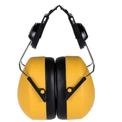 Portwest - Clip-On PW42YER - Paraorecchie taglia unica, colore: Giallo