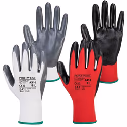 Guanti Da Lavoro Con Spalmatura in Nitrile Descrizione Questi guanti da lavoro con spalmatura in nitrile sono ideali per prot ...