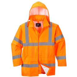 Portwest - Giacca Impermeabile Ad Alta Visibilita' Arancione Arancio 3XL
