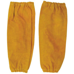 Manichette da saldatura in pelle Marrone