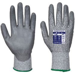 Guanti Anti Taglio con Palmo Rivestito In Pu Cat. 5 Grigio 7