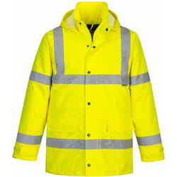 Portwest S460 Giacca Da Traffico Invernale Impermeabile Confortevole Ad Alta Visibilità Gialla, 7XL