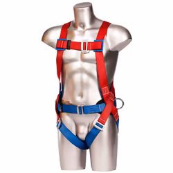 IMBRACATURA PROFESSIONALE A DUE PUNTI DI ANCORAGGIO Imbracatura da lavoro professionale con supporto lombare Ergonomica, con  ...