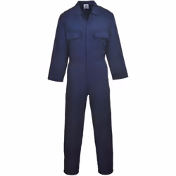Euro work boilersuit 2 tasche sul petto con flaps. 2 tasche laterali con access. articolo pocket. e anca fastening. anteriore ...