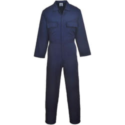 S999 Tuta Da Lavoro In Policotone Euro Workwear Per Uomo Blu Navy, 5XL - Portwest