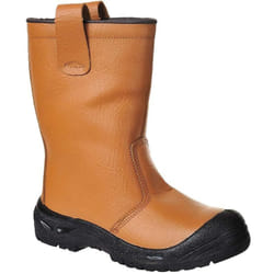 Portwest FW29 Stivale Rigger Steelite S3 CI Stivali antinfortunistici, Unisex - Adulto, SRC, Marrone (Marrone Rossiccio Tar), 43 EU (9 UK)