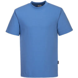 T-Shirt Da Lavoro Blu Antistatica Esd Celeste 2XL