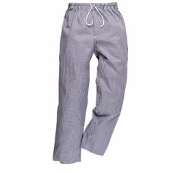 PANTALONE DA CUOCO CON ELASTICO IN VITA DESCRIZIONE: Il pantalone Bromley combina l'essere indossato facilmente con tessuto d ...