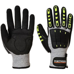 Guanti Anti Taglio E Anti Impatto Portwest A722 Grigio-Nero 10