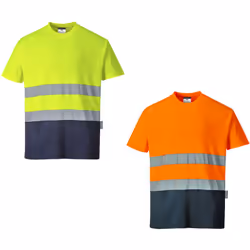 La T-Shirt alta visibilità Portwest S173 S/S Cotton Comfort è il capo più diffuso per lavorare nella stagione estiva; è reali ...