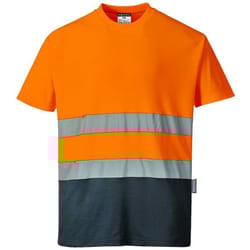 S173ONRXXL Maglietta Manica Corta Alta Visibilità, Arancio, xxl - Portwest