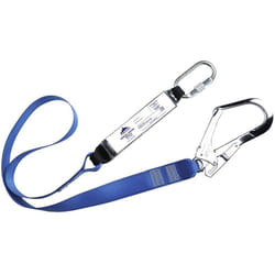 Portwest - Cordino Singolo Con Assorbitore e Gancio Blu