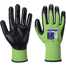 Guanti Anti Taglio Food Safe Cat 5 Verde-Nero 8