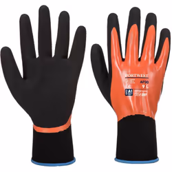 Guanti Imprmeabili in Nitrile Dermi Pro Descrizione: Questo guanto completamente immerso e ricoperto in nitrile con rivestime ...