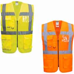 La collezione Executive by Portwest è ricca di capi di abbigliamento di Alta Visibilità specifici per rendere visibile l'oper ...