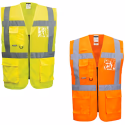 La collezione Executive by Portwest è ricca di capi di abbigliamento di Alta Visibilità specifici per rendere visibile l'oper ...