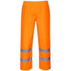 Portwest H441 Pantaloni Antipioggia ad Alta Visibilità , Arancione, 5XL