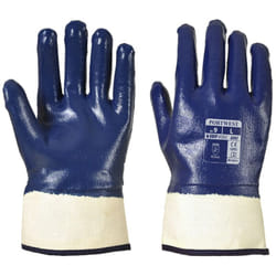 Guanti nbr con Manichetta Larga Blue 9