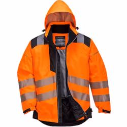 GIACCA ANTIPIOGGIA ELEGANTE E FUNZIONALE DESCRIZIONE: Giacca dal tessuto resistente 300D Oxford spalmato PU, rivestimento int ...