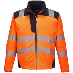 Giacca Ad Alta Visibilità In Softshell Vision Arancione Arancio-Navy L