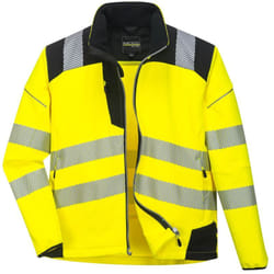 Portwest - Giacca Ad Alta Visibilità In Softshell Vision Gialla Giallo-Navy m