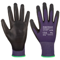 Guanti Touch Screen - Ideali per Magazzinieri e Cassieri Nero-Fuxia 7