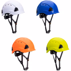 L' Elmetto da lavoro Portwest PS63 Height Endurance Ventilato è un dispositivo di protezione individuale Class C, Type I conf ...