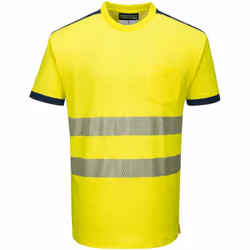 T-SHIRT CON TECNOLOGIA COTTON CONFORT: COTONE SULLA PELLE DESCRIZIONE: T-shirt in cotone con inserti e parasudore in contrast ...