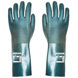 Guanti In Pvc a Doppia Armatura 35 Cm Verde xl