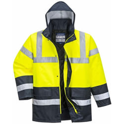 Portwest - Parka Traffic Bicolore Giallo / Navy T.6XL S466YER6XL