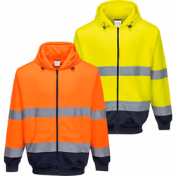 Felpa Alta Visibilità con Zip Portwest B317 La Felpa Portwest B317 è progettata per offrire massima visibilità, comfort e res ...