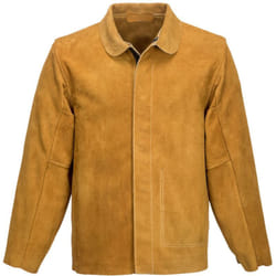 Giacca da saldatura in pelle Marrone 2XL