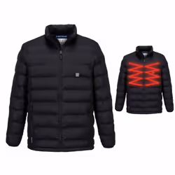 La veste Tunnel chauffée par ultrasons offre les meilleures solutions d'isolation. Des panneaux chauffants en fibre de carbon ...