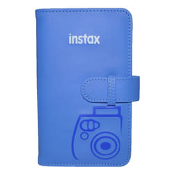 Fujifilm Instax Mini album fotografico e portalistino Blu