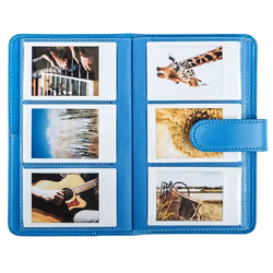 Fujifilm Instax Mini album fotografico e portalistino Blu