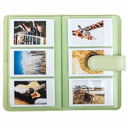 Fujifilm Instax Mini album fotografico e portalistino Verde