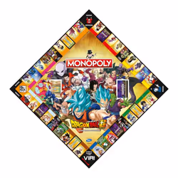 Winning Moves WM00250-ITA-6 gioco da tavolo Dragon Ball Z Super Edition Monopoly Famiglia - Vista aggiuntiva 2