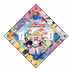 Winning Moves Monopoly - Sailor Moon Gioco da tavolo Strategia