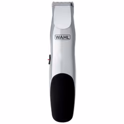 Wahl Groomsman, Batteria, Lama auto-affilante, Nero, Argento
