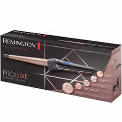 Remington PROLUXE MIDNIGHT EDITION Ferro per ricci Caldo Nero, Oro rosa 3 m