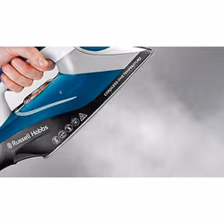 Russell Hobbs Cordless One Temperature Ferro a vapore Piastra in Ceramica 2600 W Nero, Blu, Bianco - Vista aggiuntiva 4