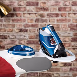 Russell Hobbs Cordless One Temperature Ferro a vapore Piastra in Ceramica 2600 W Nero, Blu, Bianco - Vista aggiuntiva 7