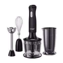 Russell Hobbs 24702-56, Frullatore ad immersione, 0,7 L, Funzione PULSE, 500 W, Nero