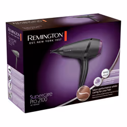 Remington Supercare Pro asciuga capelli 2100 W Nero