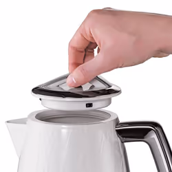 Russell Hobbs 28080-70 bollitore elettrico 1,7 L 2400 W Acciaio inox, Bianco - Vista aggiuntiva 4